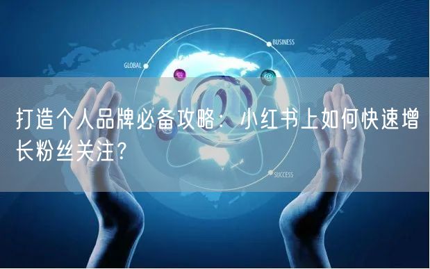 打造个人品牌必备攻略：小红书上如何快速增长粉丝关注？